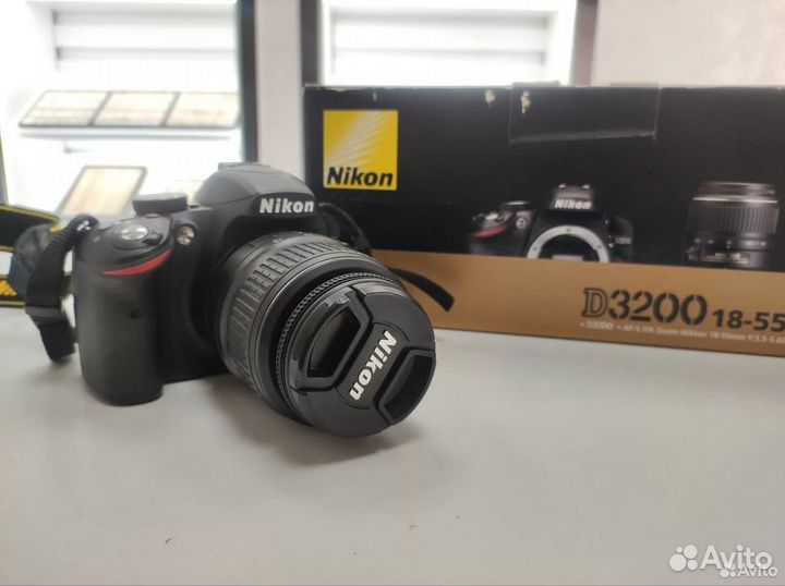 Зеркальный фотоаппарат nikon d3200 (ц104)