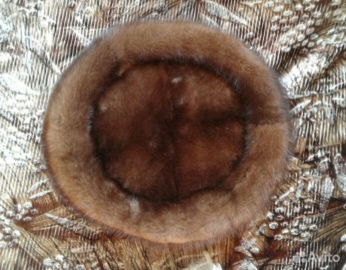 Шапка норковая женская