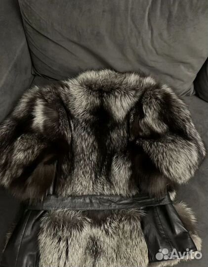 Шуба из чернобурки