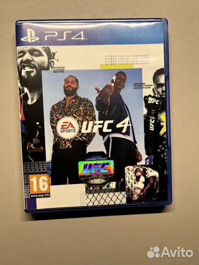 Игра для приставки PS4 и PS5 UFC 4