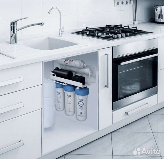 Установка фильтров для очистки воды обратный осмос