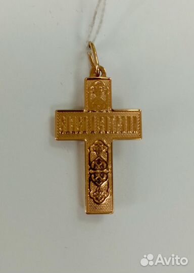 2/Крест золото 585