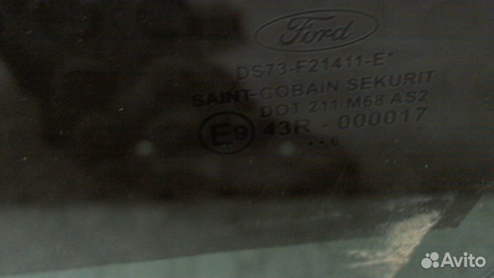 Стекло боковой двери Ford Mondeo 5 2015, 2016