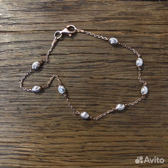 Браслет женский серебро
