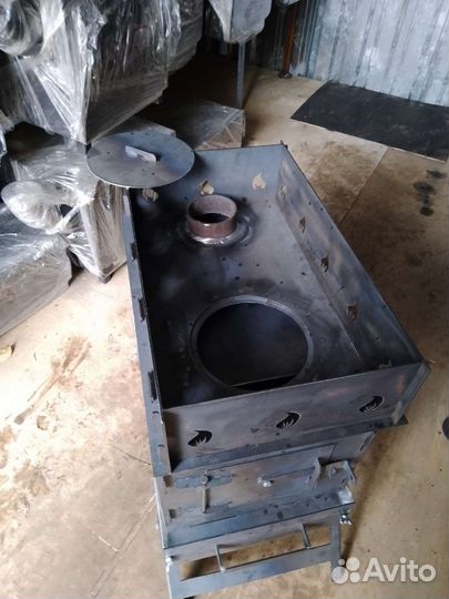 Печка для мобильной бани