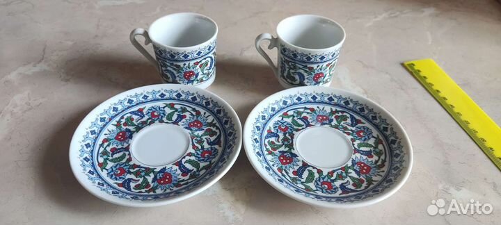 Кофейные чашки 2шт