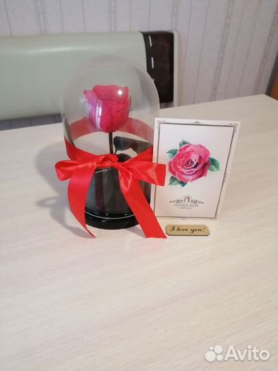 Роза в колбе