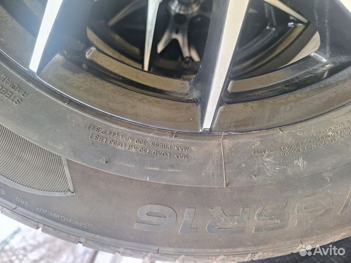 Колеса комплект RoyalBlack 215/65R16 диски Venti