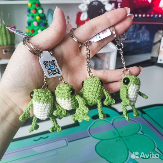 Брелок Лягушка