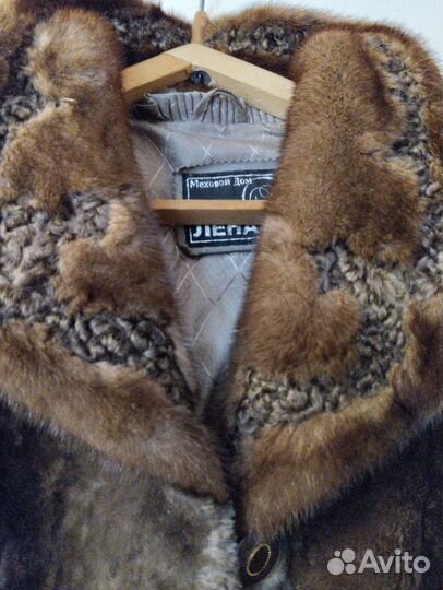 Шуба мутоновая 54-56 размер