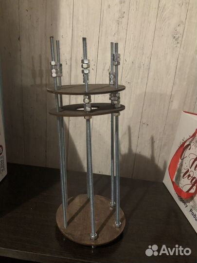 Клетка для бутылки на подарок