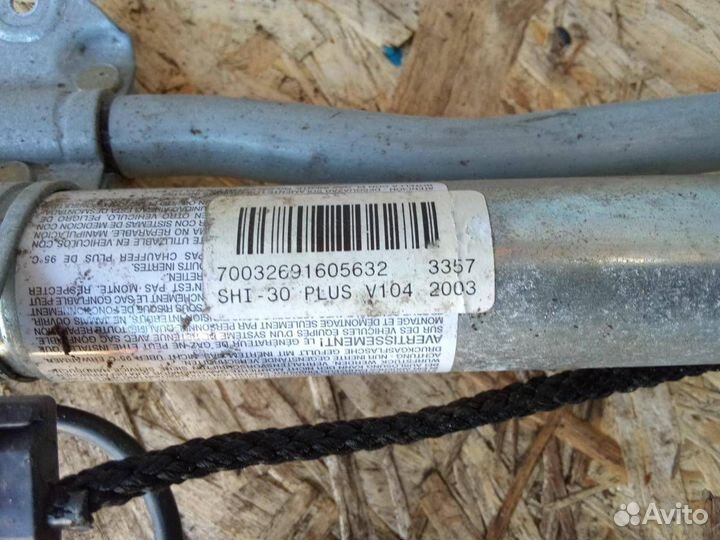 Подушка безопасности боковая (шторка) правая