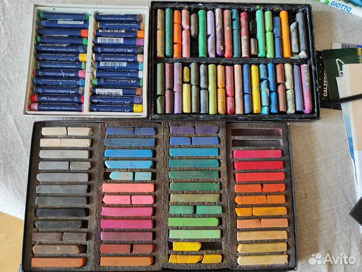 Пастель масляная и сухая mungyo Faber castell