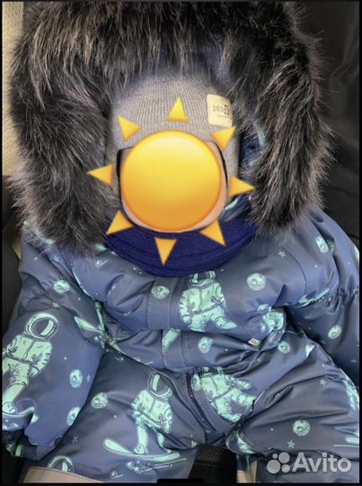 Зимний комбинезон 92