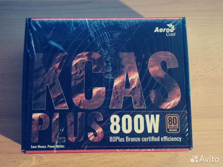 Новый блок питания AeroCool kcas-800W plus