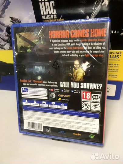 PS4 Resident Evil VII Biohazard 7 2017 RS VR Хиты