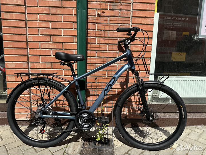 Велосипед новый алюминий прома с багажником