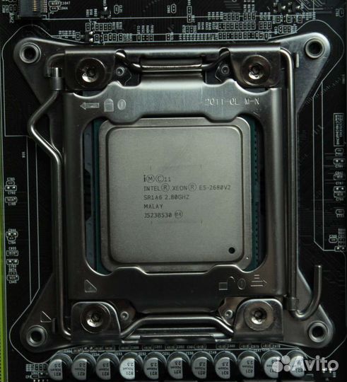 Материнская плата X79 Xeon E5 2680v2 32Gb