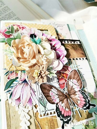 Фотоальбом ручной работы женский 