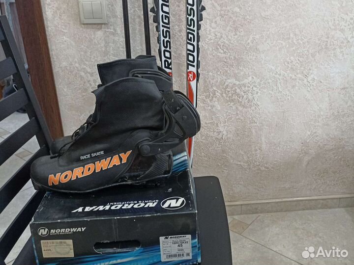 Лыжи беговые rossignol коньковые