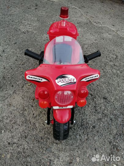 Детский электромобиль мотоцикл бу