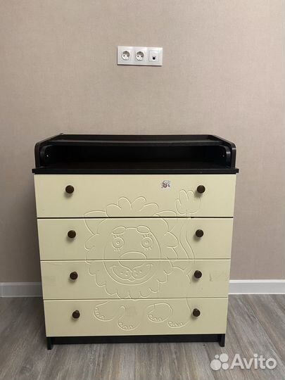 Комод с пеленальным столиком б/у