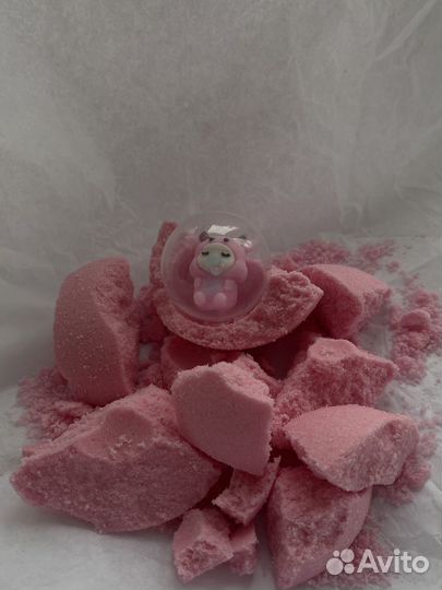 Бомбочка для ванны с сюрпризом