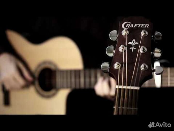 Электроакустическая гитара Crafter HD-100CE/OP.N