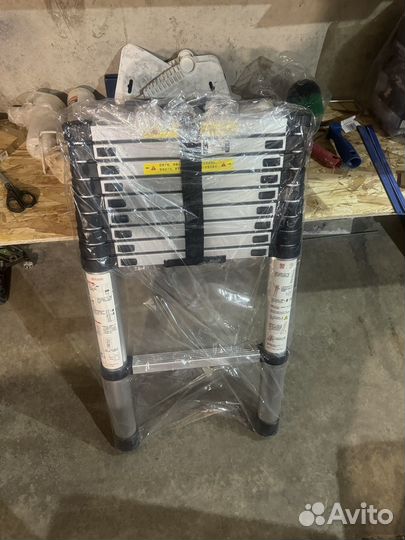 Лестница телескопическая, стремянка