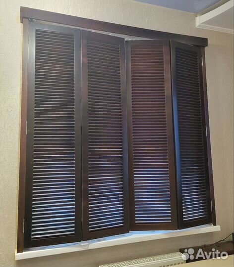 Ставни деревянные, декоративные