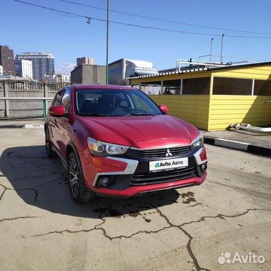 Mitsubishi ASX 2.0 CVT, 2016, 93 000 км