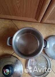 Набор кастрюль металлических