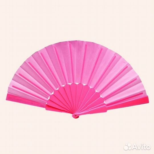 Веер для танца фиолетовый