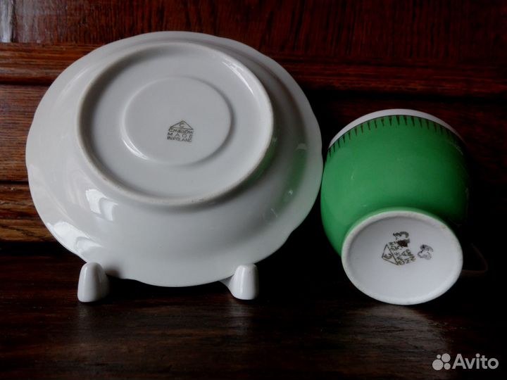 Кофейная чайная пара Польша винтаж