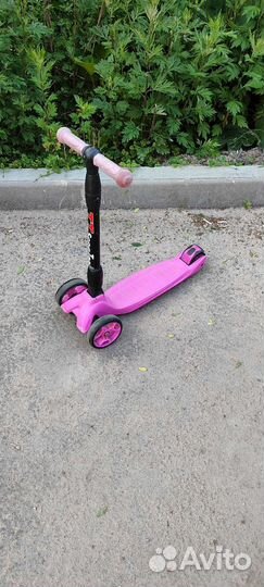 Самокат трехколесный Tech team