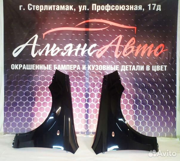 Крыло переднее левое Chevrolet Lacetti седан