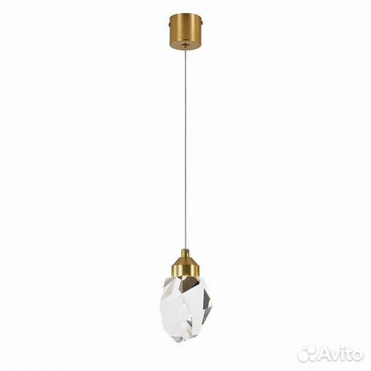 Подвесной светильник Indigo Cristallo 12053/1P Brass