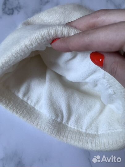 Зимняя шапка из ангоры