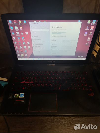 Asus rog gl552j игровой ноутбук