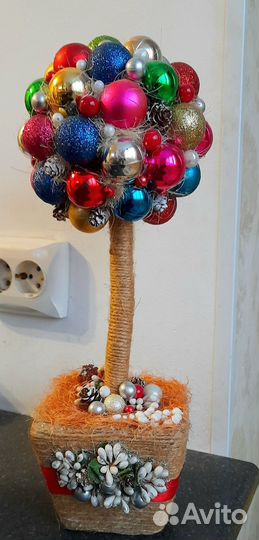 Новогодняя поделка - топер