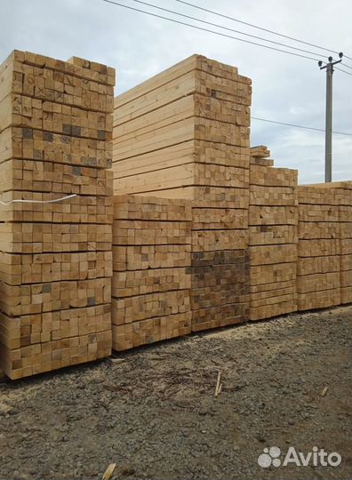 Пиломатериалы обрезной брус
