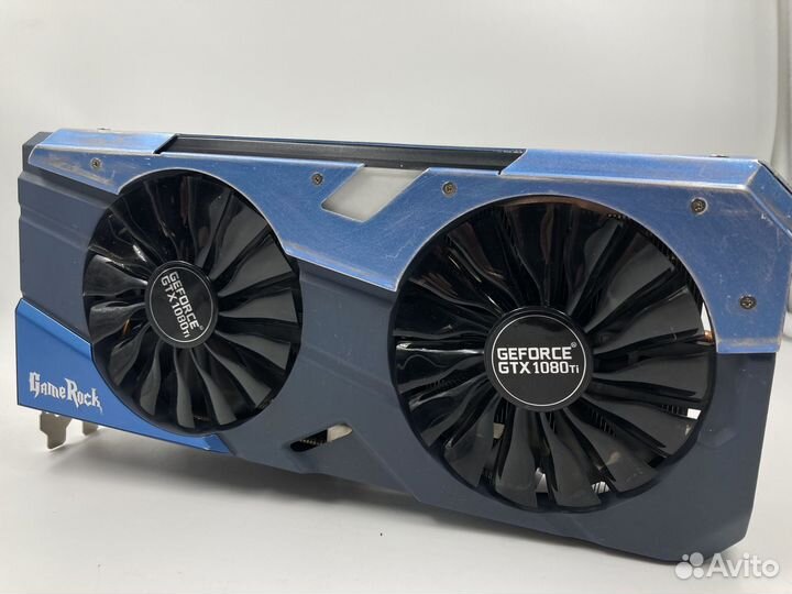 Видеокарта GTX 1080 ti 11gb palit gamerock