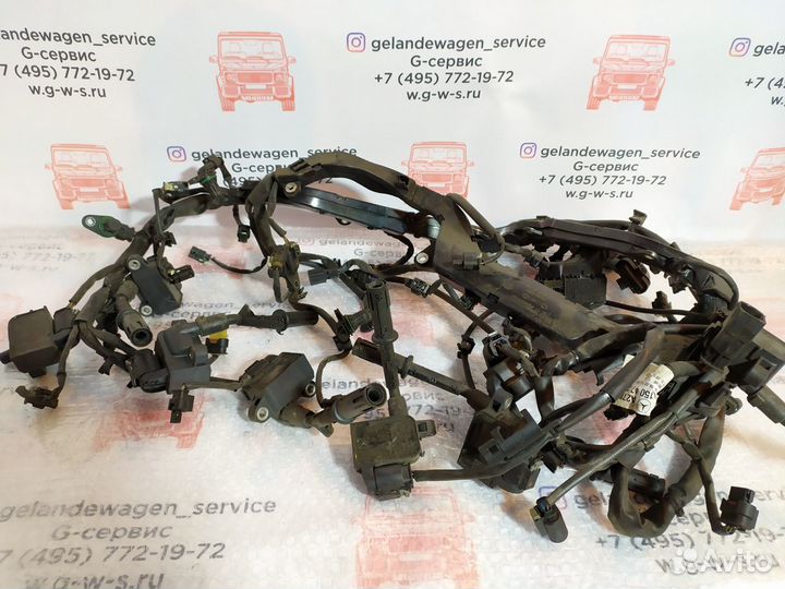 Жгут проводов двигателя Mercedes с катушками