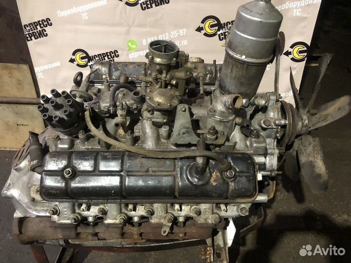 Двигатель газ-66 (газ-53)