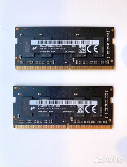 Оперативная память sodimm Apple DDR4 8 Гб