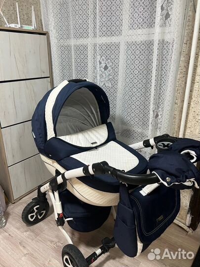 Коляска Adamex barletta с автолюлькой