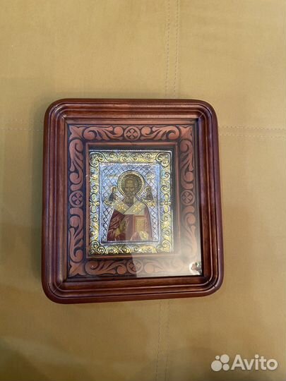 Икона серебро