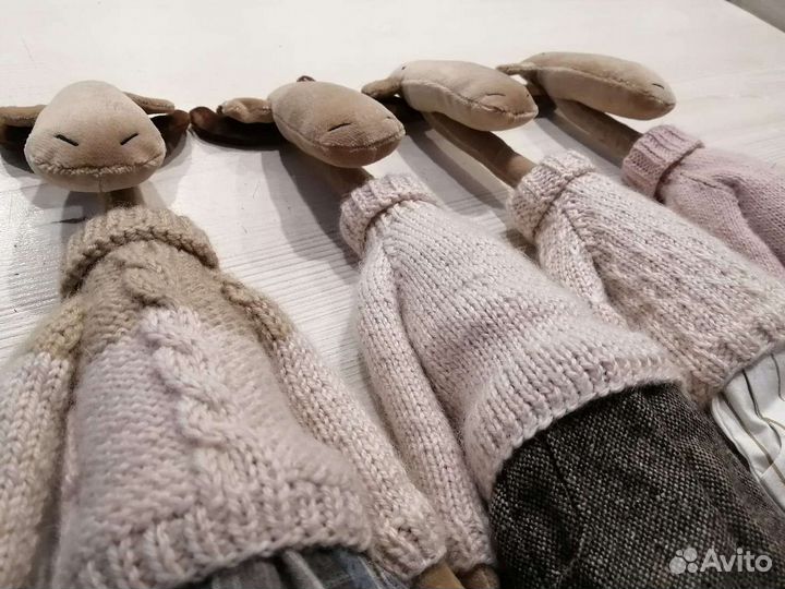 Интерьерная игрушка лось тильда