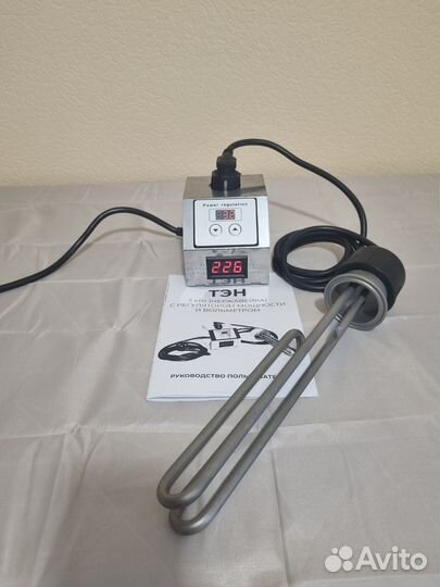 Тэн 3 кВт с регулятором для самогонного аппарата