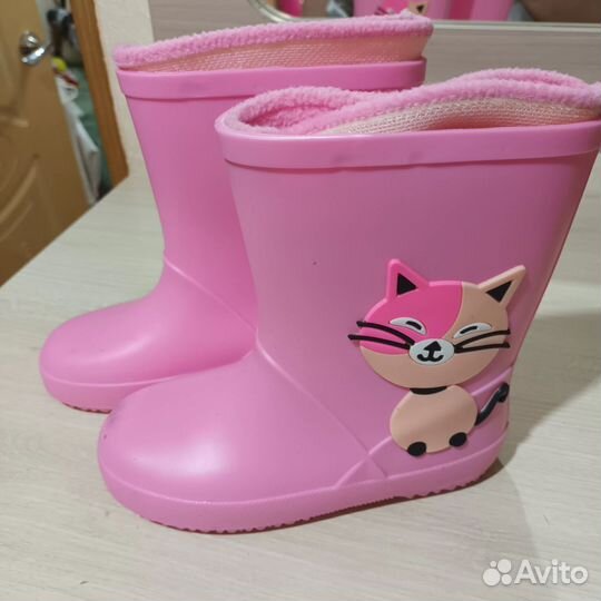 Резиновые сапоги для девочек